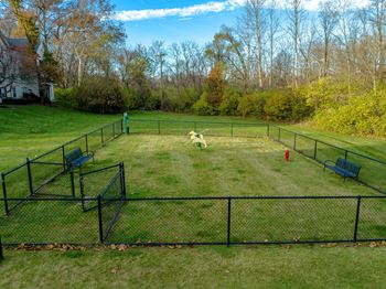 On-site off-leash pet park